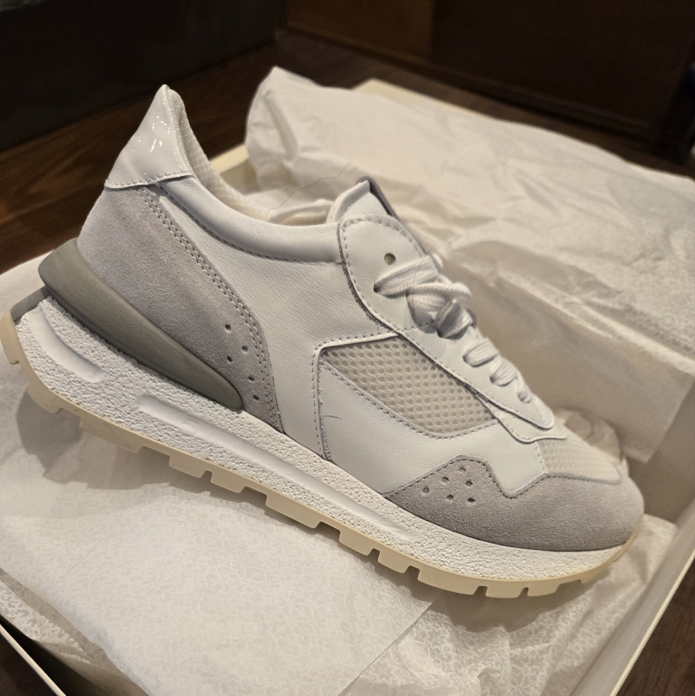NEW IN BOX M. Gemi Storia Mixed Media Sneakers